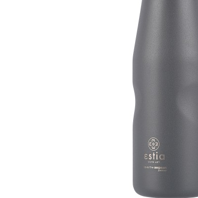 ESTIA ΘΕΡΜΟΣ TRAVEL FLASK SAVE THE AEGEAN 750ml FJORD GREY