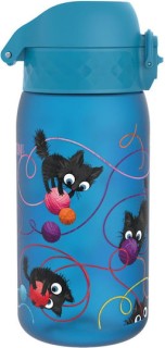 Ion8 Slim Παιδικό Παγούρι Πλαστικό Cats 350ml I8RF350PBCATS