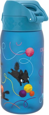 Ion8 Slim Παιδικό Παγούρι Πλαστικό Cats 350ml I8RF350PBCATS