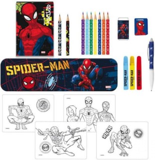 Spiderman Σετ Ζωγραφικής 25τμχ