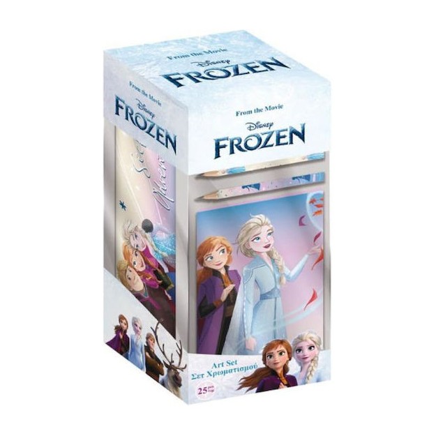 Frozen Σετ Ζωγραφικής 25τμχ