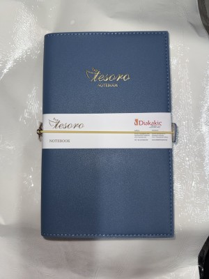 Διακάκης Σημειωματάριο A5 96 Φύλλων Ριγέ με Λάστιχο