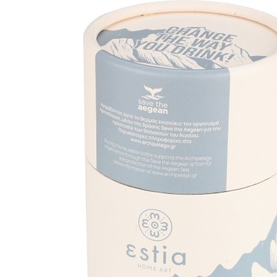 ESTIA ΘΕΡΜΟΣ TRAVEL MUG SAVE THE AEGEAN 350ml ALPINE ESSENCE