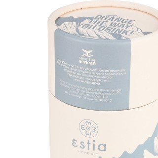 ESTIA ΘΕΡΜΟΣ TRAVEL MUG SAVE THE AEGEAN 350ml ALPINE ESSENCE