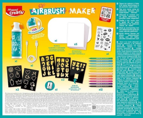 Maped Ζωγραφική ''Airbrush Maker'' για Παιδιά 5+ Ετών