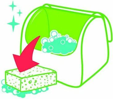 Maped Τσαντάκι Φαγητού Χειρός 87210 Μπλε Μ25 x Π19 x Υ25cm