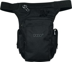 Polo Side Gun Τσαντάκι Μέσης/Μηρού Μαύρο 9-08-105-02