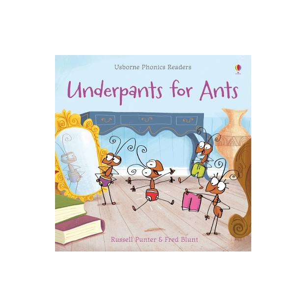 USBORNE PHONIC READERS : UNDERPANTS FOR ANTS PB