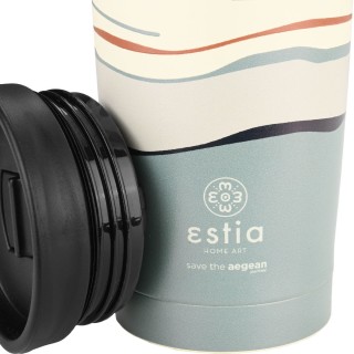 ESTIA ΘΕΡΜΟΣ TRAVEL MUG SAVE THE AEGEAN 350ml ECOZEN HORIZON