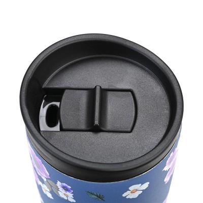 ESTIA ΘΕΡΜΟΣ TRAVEL MUG SAVE THE AEGEAN 350ml GARDEN BLUE