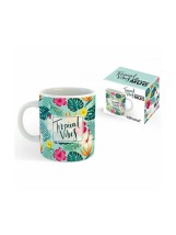 I-Total Tropical Vibes Κούπα Κεραμική Tropical Vibes 295ml
