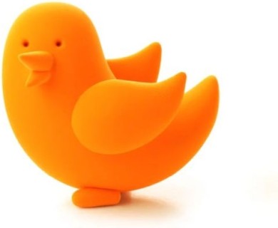 Hey Clay One Can Orange Bird