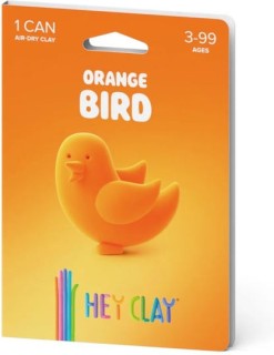 Hey Clay One Can Orange Bird