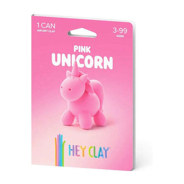 Hey Clay One Can Pink Unicorn