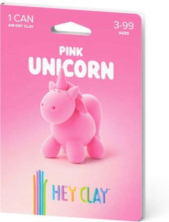 Hey Clay One Can Pink Unicorn