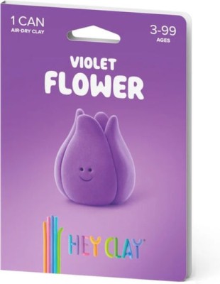 Hey Clay One Can Violet Flower