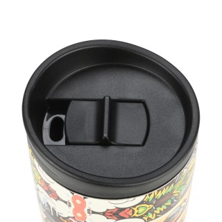 ESTIA ΘΕΡΜΟΣ TRAVEL MUG SAVE THE AEGEAN 350ml GRAFFITI RHYTHM