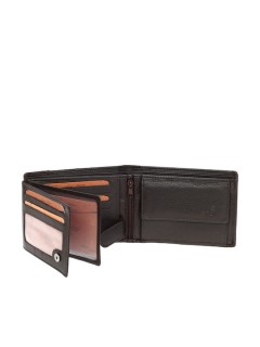 Lavor 1-3702 Δερμάτινο Ανδρικό Πορτοφόλι με RFID Καφέ