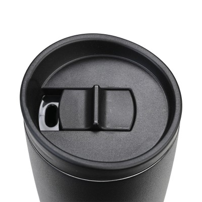 ESTIA ΘΕΡΜΟΣ TRAVEL MUG SAVE THE AEGEAN 350ml MIDNIGHT BLACK