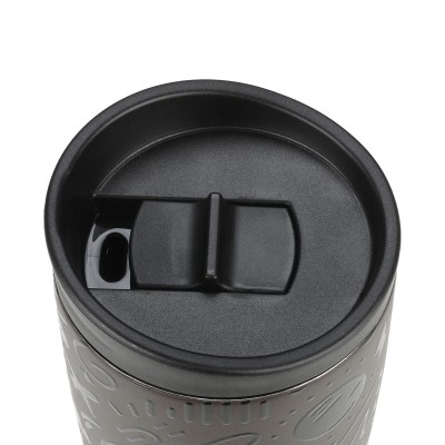 ESTIA ΘΕΡΜΟΣ TRAVEL MUG SAVE THE AEGEAN 350ml NOIR ECHO