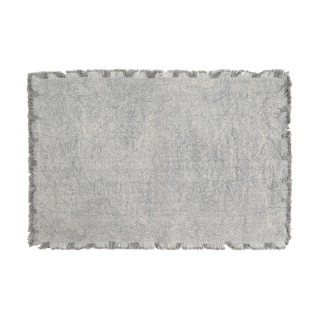 ESTIA ΣΟΥΠΛΑ LOOM 33x50cm ΜΕ ΚΡΟΣΣΙΑ ΓΚΡΙ