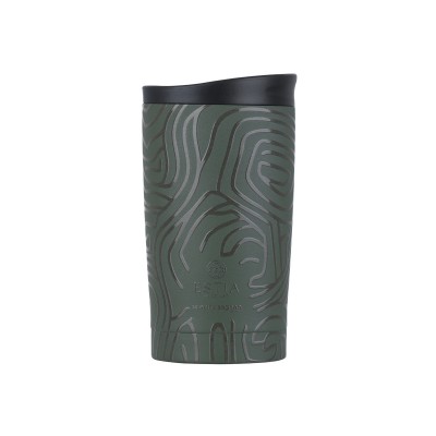 ESTIA ΘΕΡΜΟΣ TRAVEL MUG SAVE THE AEGEAN 350ml OLIVE FLOW