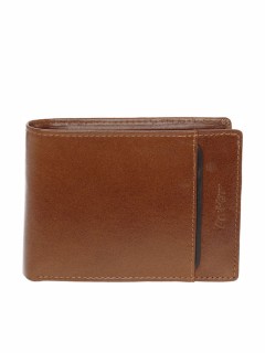 Lavor 1-3702 Δερμάτινο Ανδρικό Πορτοφόλι με RFID Κονιάκ