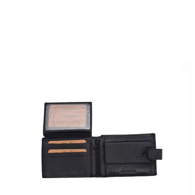 Lavor 1-3653 Δερμάτινο Ανδρικό Πορτοφόλι με RFID Μαύρο