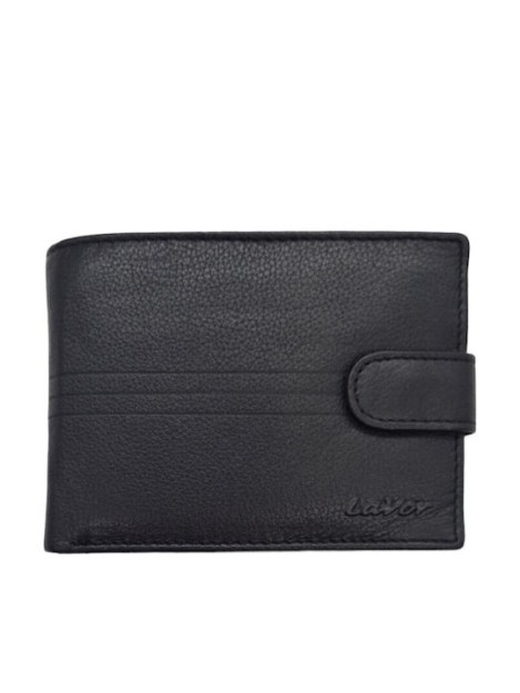 Lavor 1-3653 Δερμάτινο Ανδρικό Πορτοφόλι με RFID Μαύρο