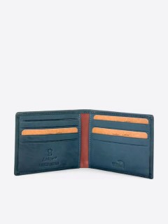 Lavor 1-6151 Δερμάτινο Ανδρικό Πορτοφόλι με RFID Μπλε