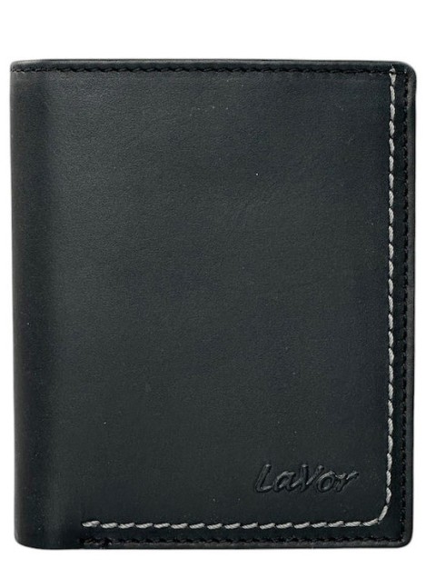Lavor 1-6089 Δερμάτινο Ανδρικό Πορτοφόλι με RFID Μαύρο