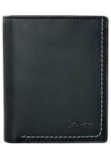 Lavor 1-6089 Δερμάτινο Ανδρικό Πορτοφόλι με RFID Μαύρο