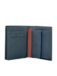 Lavor 1-6089 Δερμάτινο Ανδρικό Πορτοφόλι με RFID Μπλε
