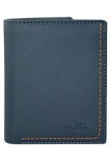 Lavor 1-6089 Δερμάτινο Ανδρικό Πορτοφόλι με RFID Μπλε