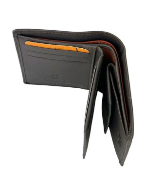 Lavor 1-6089 Δερμάτινο Ανδρικό Πορτοφόλι με RFID Καφέ