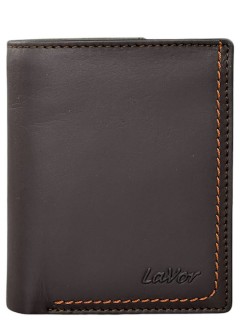 Lavor 1-6089 Δερμάτινο Ανδρικό Πορτοφόλι με RFID Καφέ