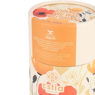 ESTIA ΘΕΡΜΟΣ TRAVEL MUG SAVE THE AEGEAN 350ml SUMMER REVERIE