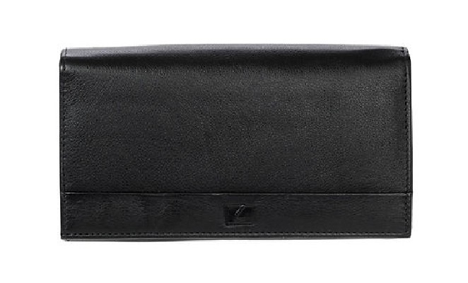 LaVor 1-3079 Γυναικείο Δερμάτινο Πορτοφόλι με RFID Μαύρο