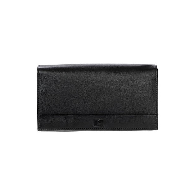 LaVor 1-3079 Γυναικείο Δερμάτινο Πορτοφόλι με RFID Μαύρο