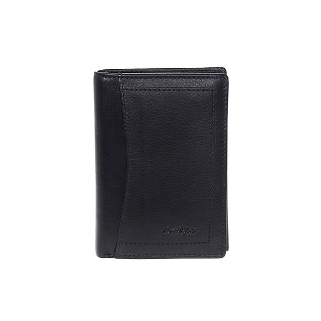 LaVor 1-3211 Ανδρικό Δερμάτινο Πορτοφόλι με RFID Μαύρο