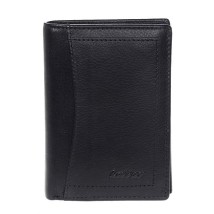 LaVor 1-3211 Ανδρικό Δερμάτινο Πορτοφόλι με RFID Μαύρο