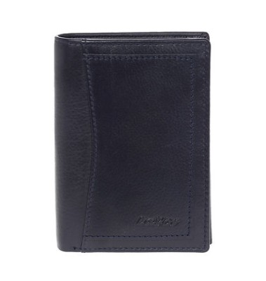 LaVor 1-3211 Ανδρικό Δερμάτινο Πορτοφόλι με RFID Μπλε