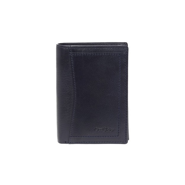 LaVor 1-3211 Ανδρικό Δερμάτινο Πορτοφόλι με RFID Μπλε