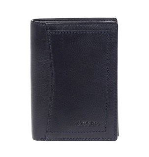 LaVor 1-3211 Ανδρικό Δερμάτινο Πορτοφόλι με RFID Μπλε