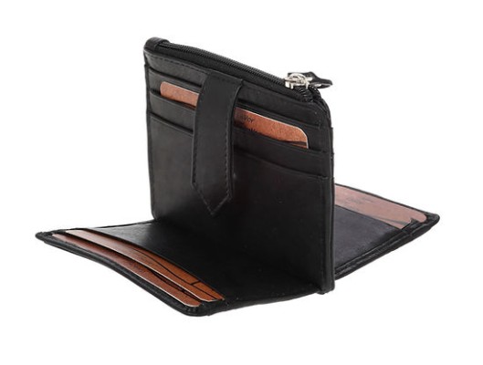LaVor 1-3215 Ανδρικό Δερμάτινο Πορτοφόλι με RFID Μαύρο