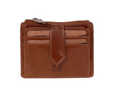 LaVor 1-3215 Ανδρικό Δερμάτινο Πορτοφόλι με RFID Κονιάκ