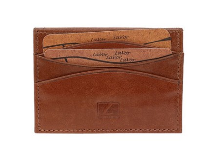 LaVor 1-3310 Ανδρικό Δερμάτινο Πορτοφόλι με RFID Κονιάκ