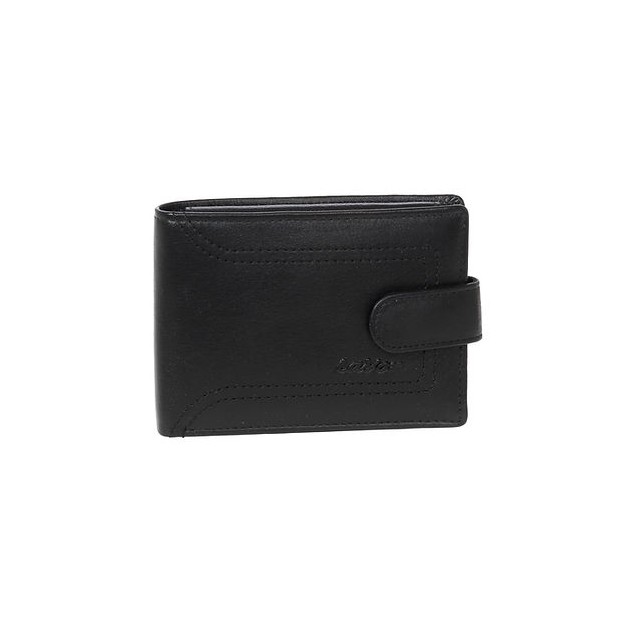 LaVor 1-3420 Ανδρικό Δερμάτινο Πορτοφόλι με RFID Μαύρο