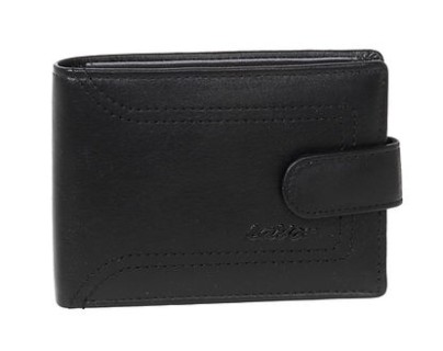 LaVor 1-3420 Ανδρικό Δερμάτινο Πορτοφόλι με RFID Μαύρο