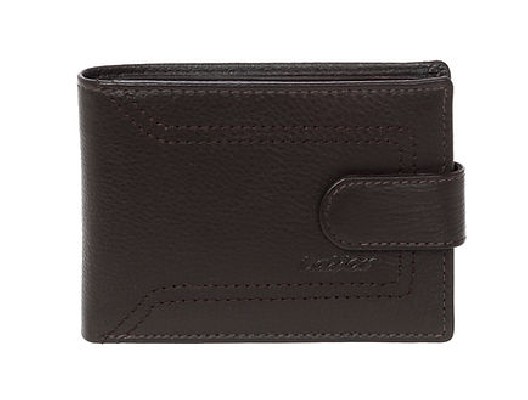 LaVor 1-3420 Ανδρικό Δερμάτινο Πορτοφόλι με RFID Καφέ